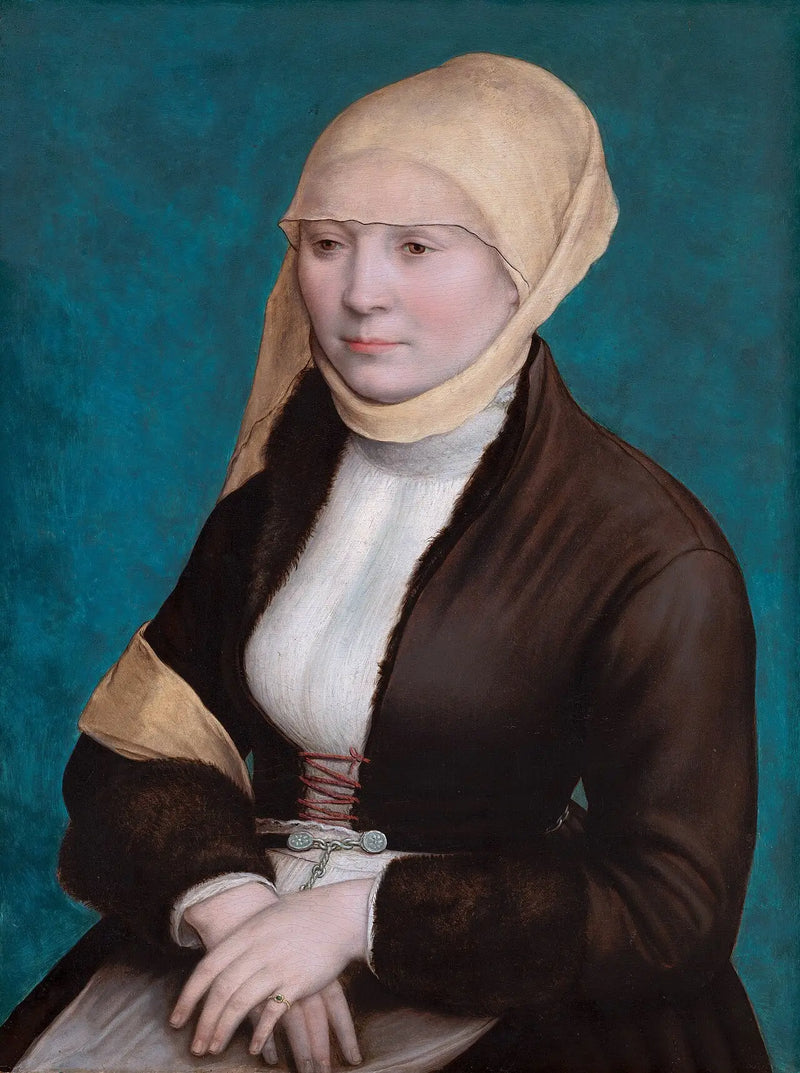 Retrato de una joven mujer - Hans Holbein el Joven