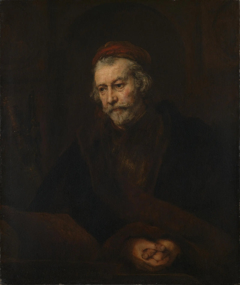 Retrato de un hombre como apóstol Pablo - Rembrandt