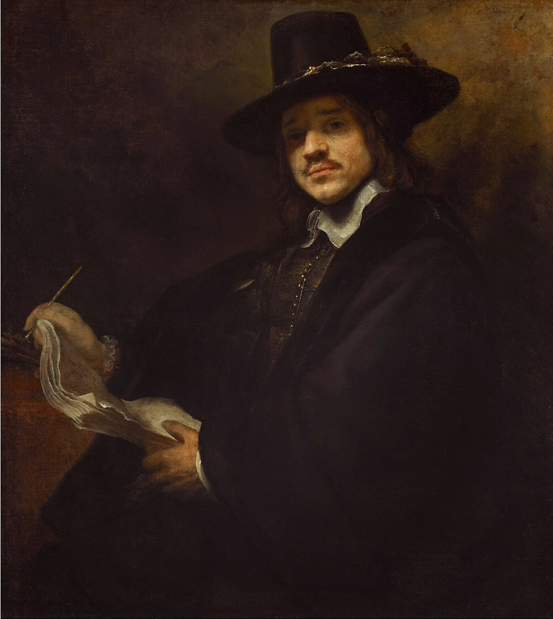 Retrato de un joven artista - Rembrandt