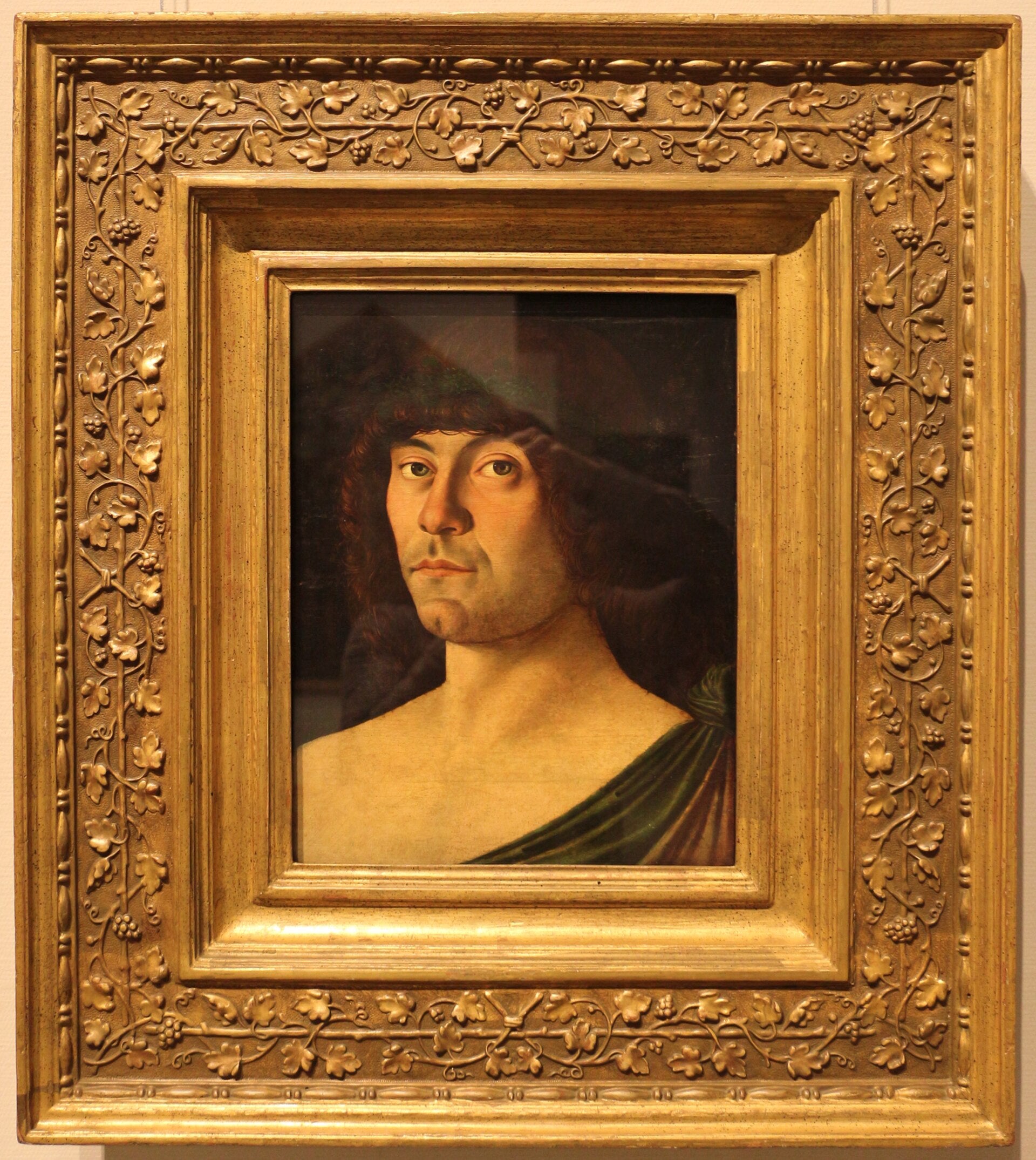 Portrait d’un jeune homme vêtu à l’antique - Giovanni Bellini - Alpha Reproduction