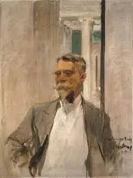 Retrato de Charles M. Kurtz, director fundador de la Albright Art Gallery (1905-1909) - Joaquín Sorolla