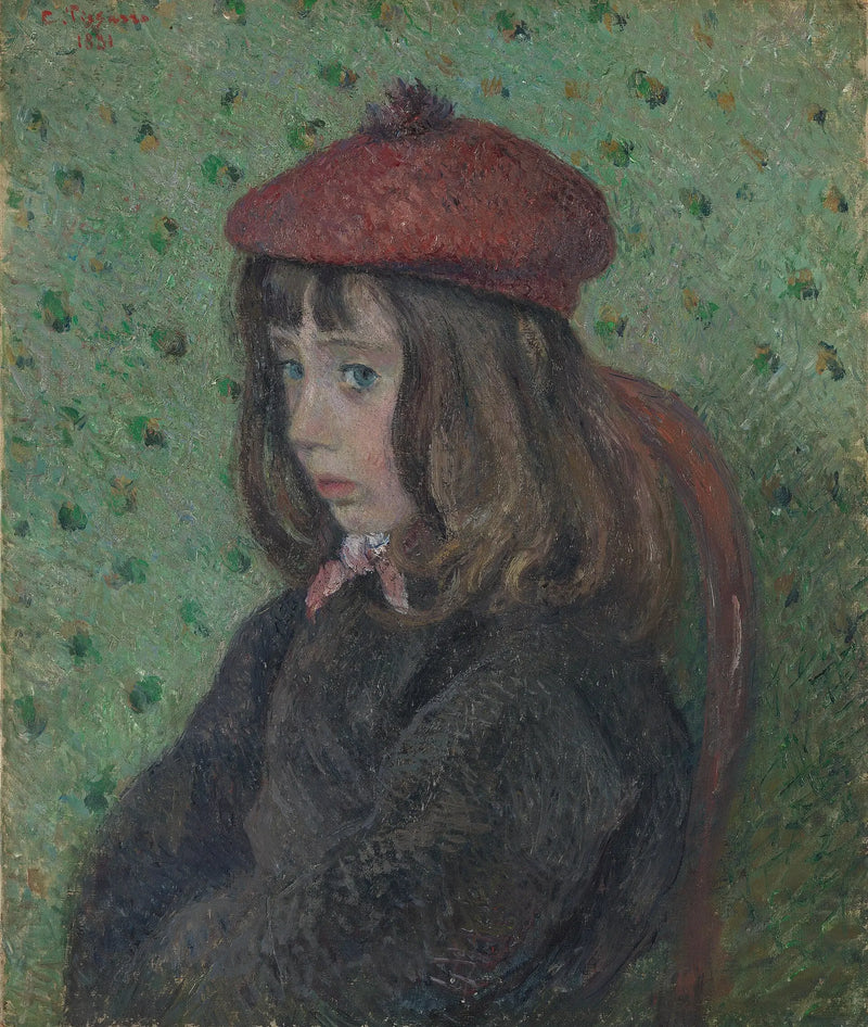 Retrato de Félix Pissarro - Camille Pissarro