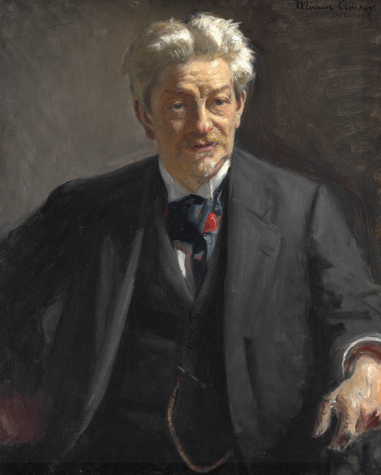 Retrato de Georg Brandes. -Michael Peter Ancher