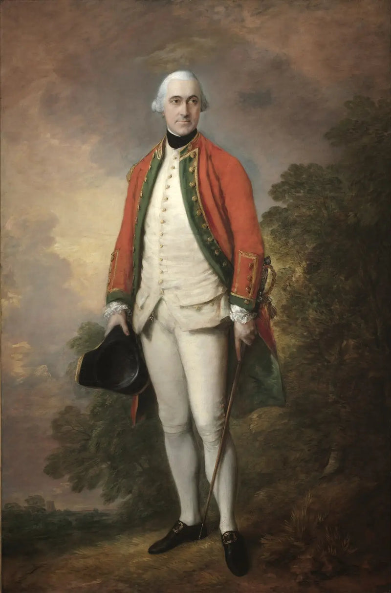 Retrato de George Pitt, primer barón Rivers - Thomas Gainsborough