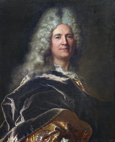 Portrait de Guillaume IV Castanier - Hyacinthe Rigaud - Alpha Reproduction