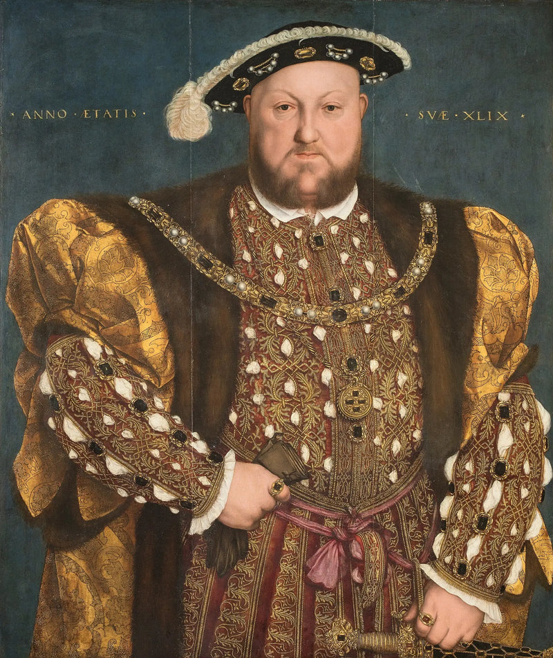 Retrato de Enrique VIII de Inglaterra - Hans Holbein el Joven