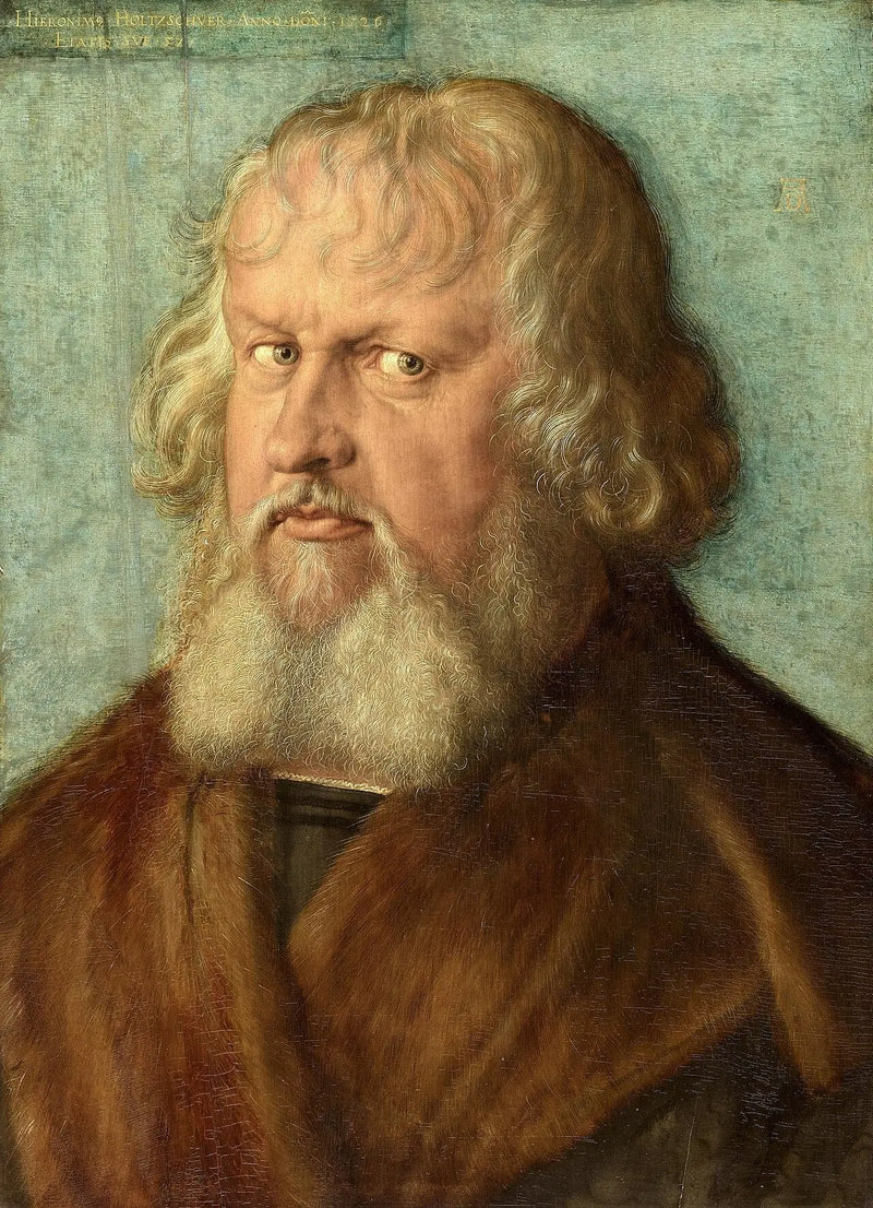 Retrato de Jérôme Holzschuher - Albrecht Dürer