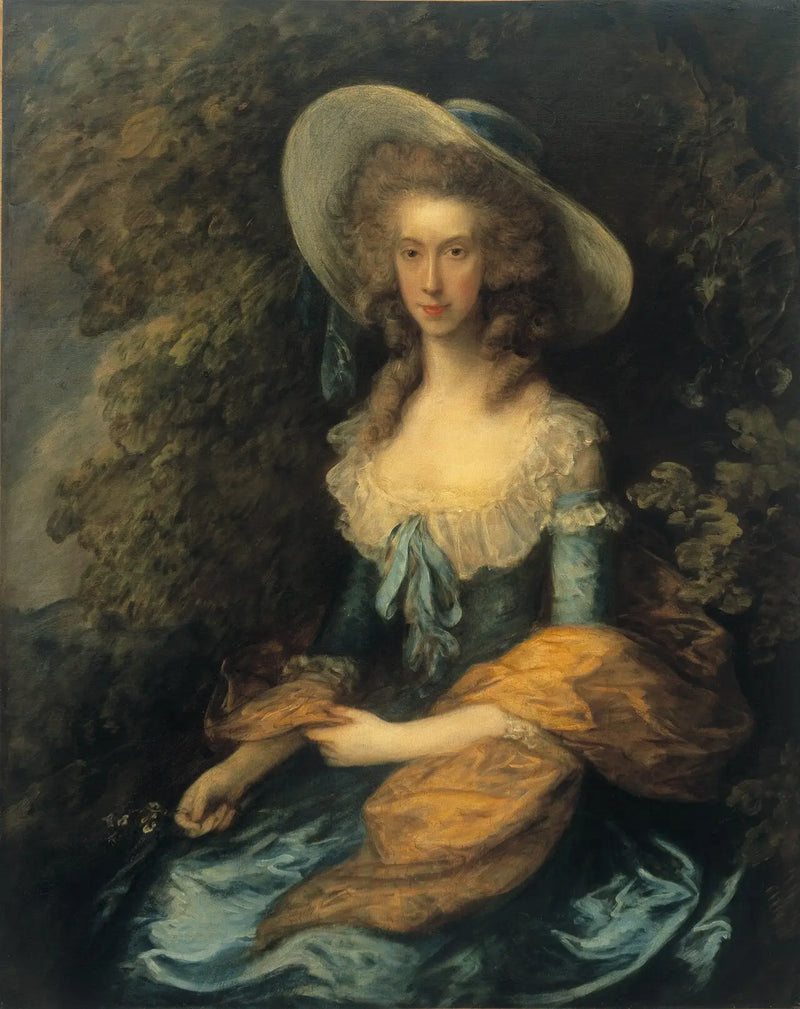 Retrato de la señorita Evans - Thomas Gainsborough