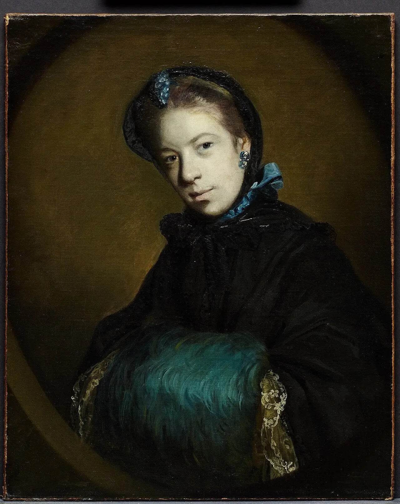 Portrait de Mlle Mary Pelham - Joshua Reynolds - Alpha Reproduction