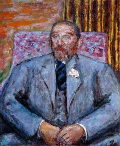 Reproduction du tableau « Portrait de Monsieur Monteux - Pierre Bonnard » par Alpha Reproduction en peinture à l’huile