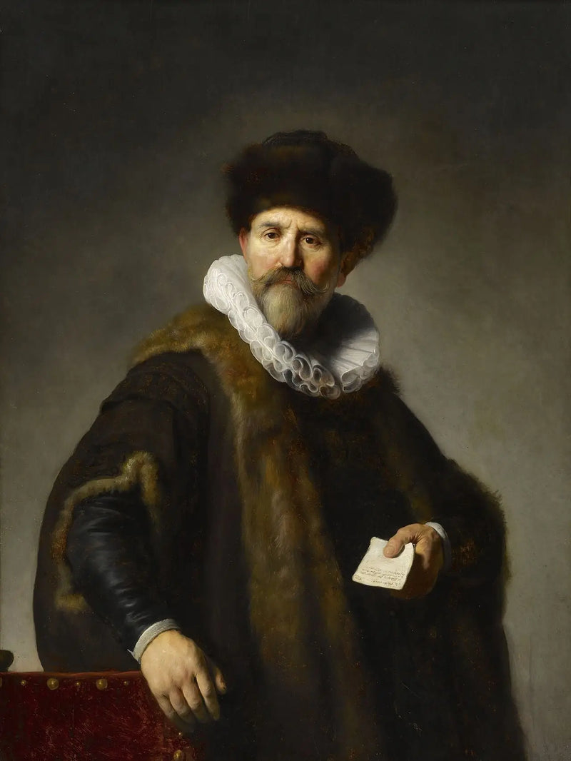 Retrato de Nicolaes Ruts - Rembrandt