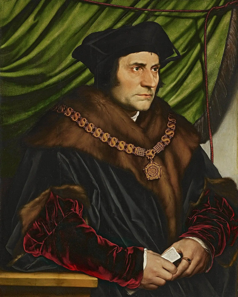 Retrato de Tomás Moro - Hans Holbein el Joven