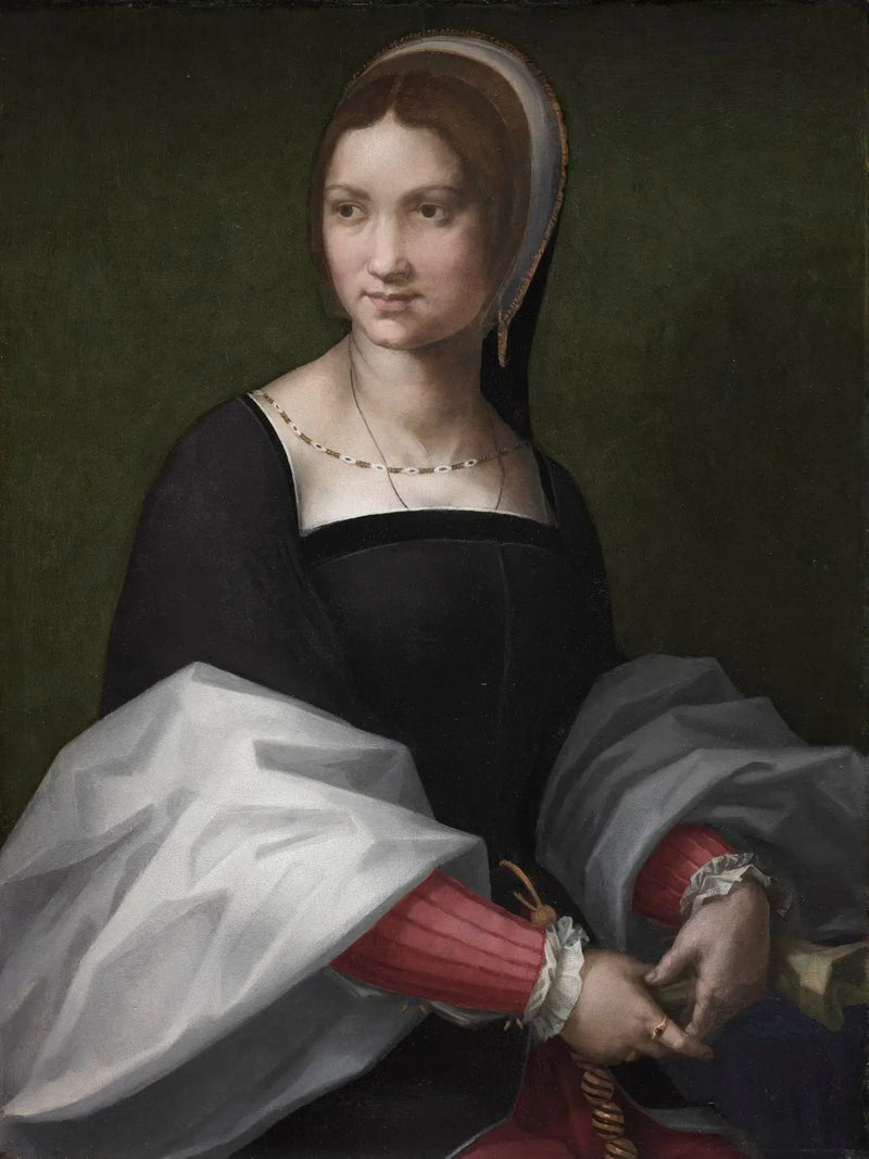 Retrato de mujer. - Andrea del Sarto