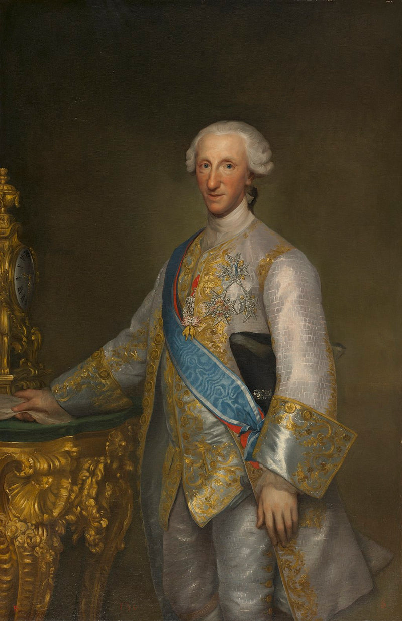 Retrato del infante Don Luis de Borbón - Anton Raphael Mengs
