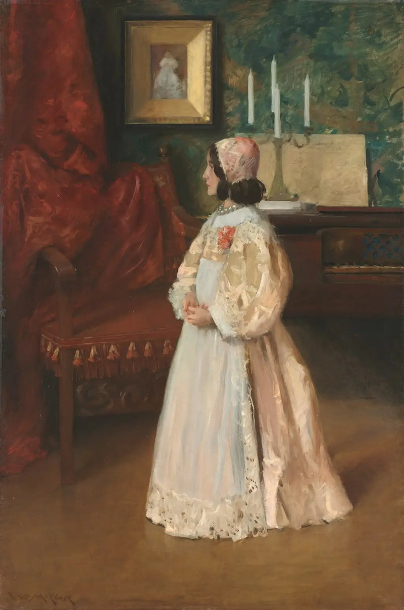 Retrato de mi hija Alice - William Merritt Chase