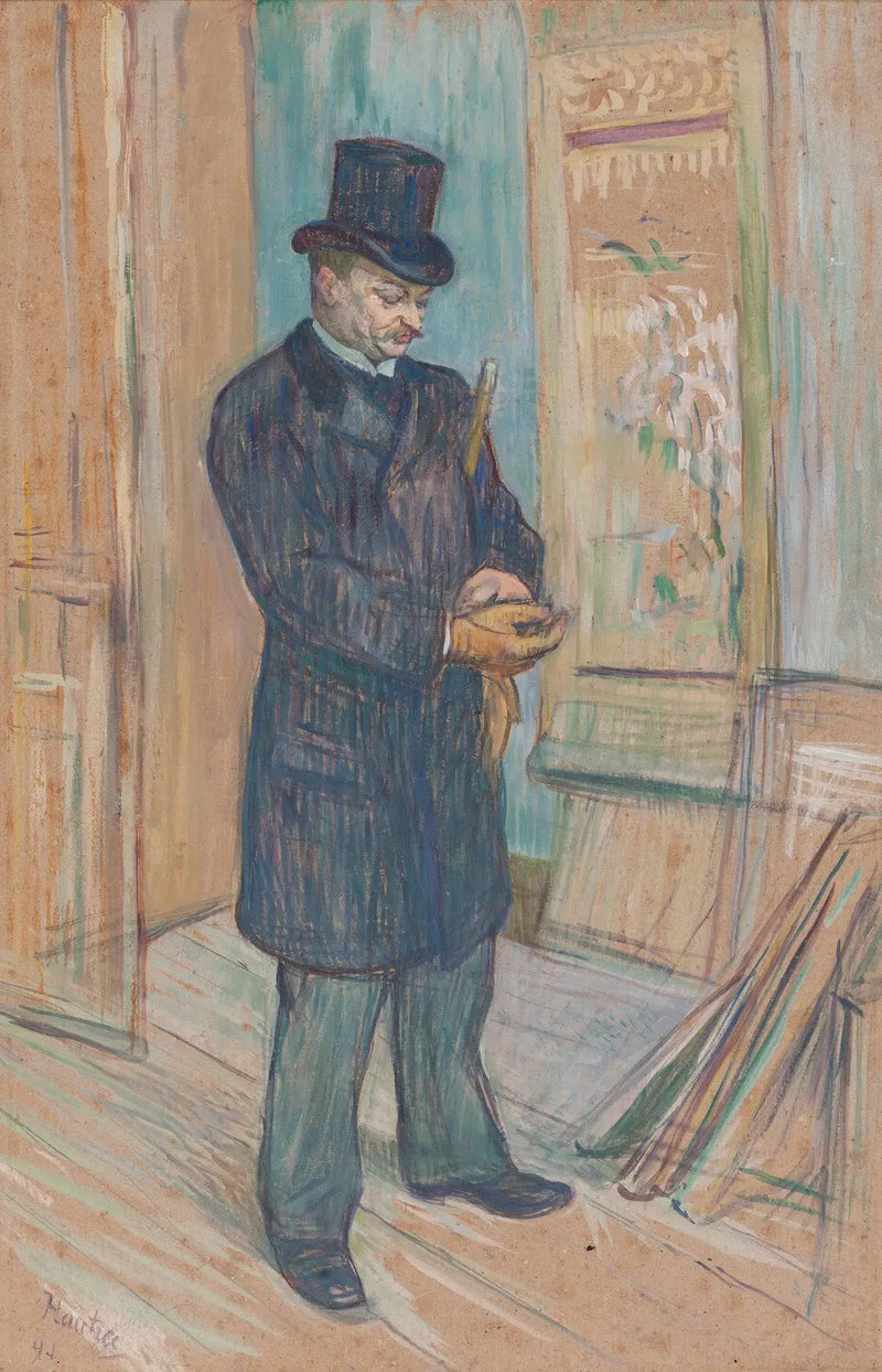 Retrato del Dr. Henri Bourges - Henri de Toulouse-Lautrec