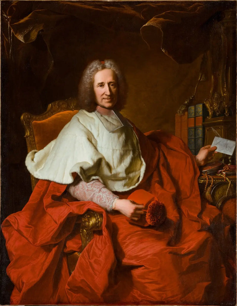 Retrato del cardenal Guillaume Dubois - Hyacinthe Rigaud