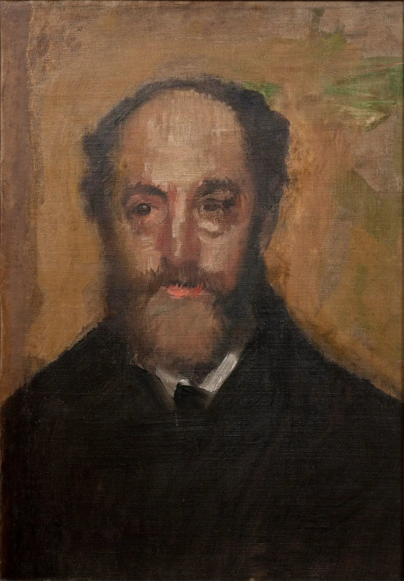 Retrato del crítico de arte Durand-Gréville - Edgar Degas