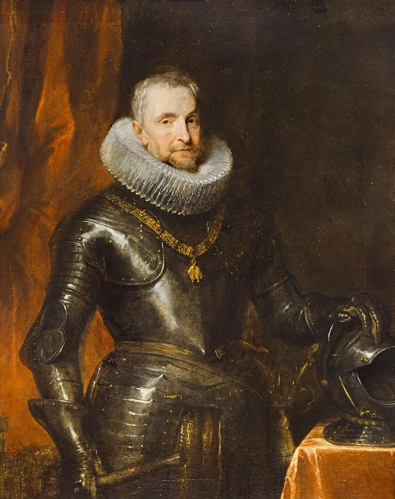 Retrato del marqués Ambrogio Spinola (1569 - 1630) - Antoine van Dyck