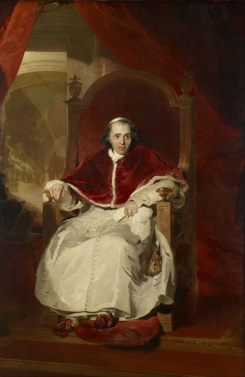 Retrato del Papa Pío VII - Thomas Lawrence