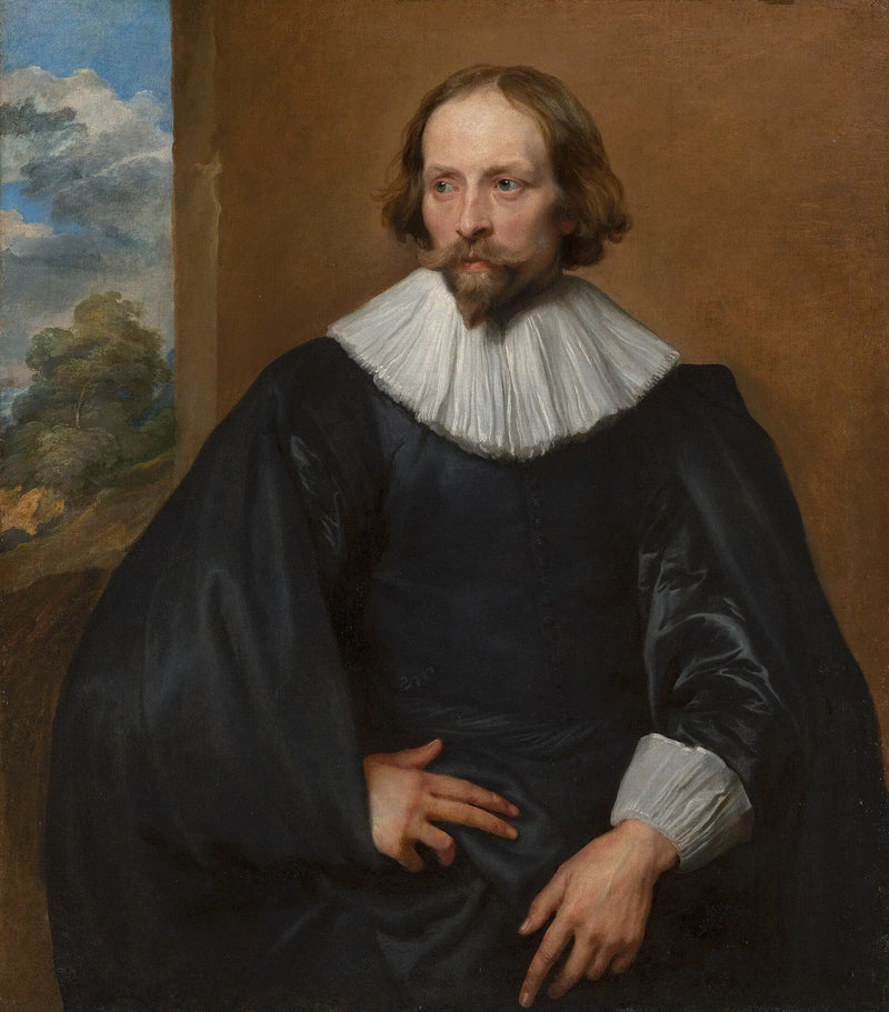Retrato del pintor Quintijn Symons - Antoine van Dyck