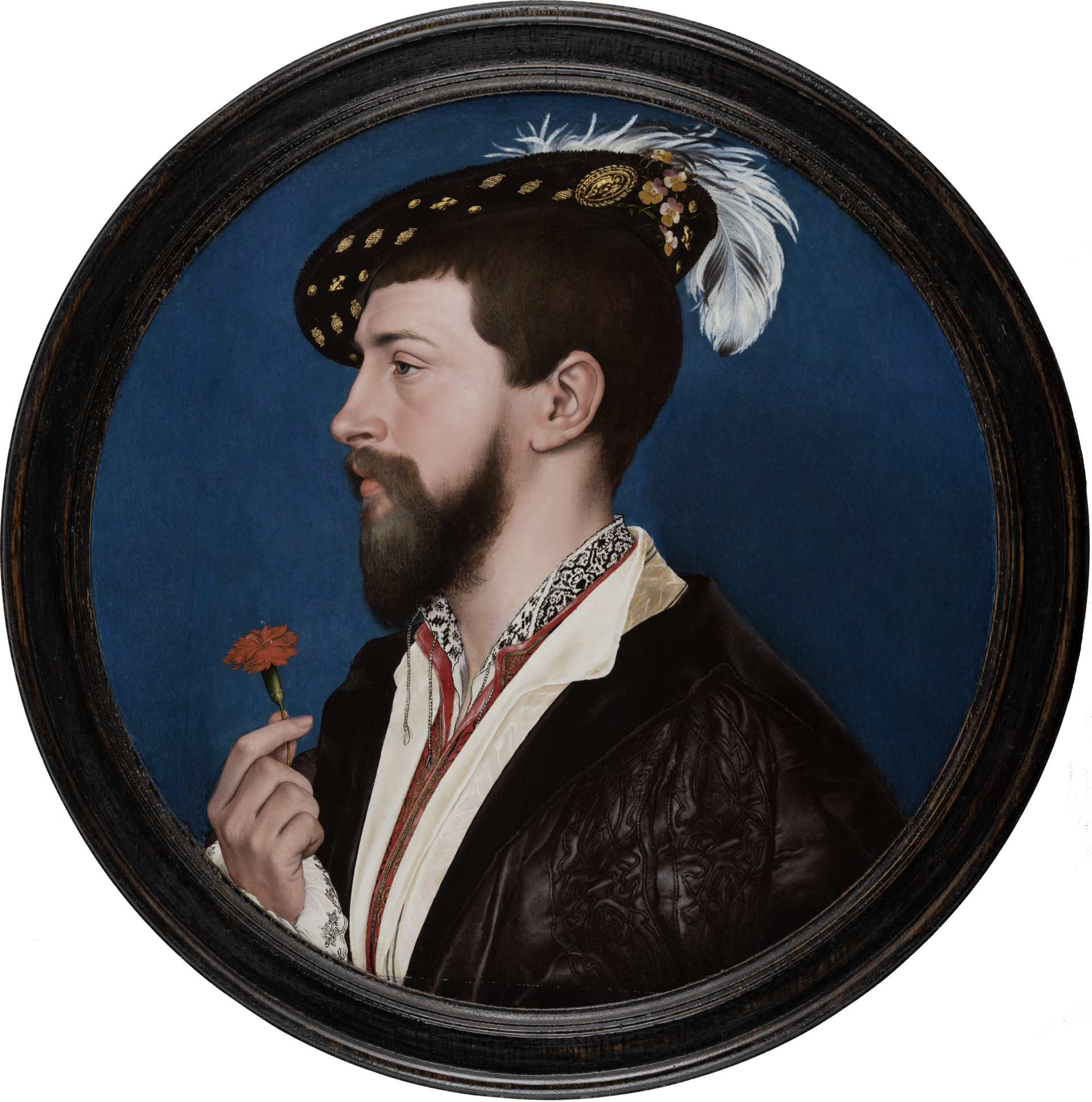 Portrait of Simon George of Cornwall - Hans Holbein le Jeune - Alpha Reproduction