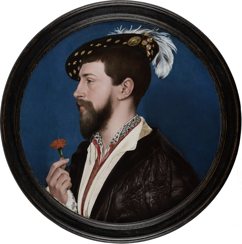Retrato de Simon George de Cornwall - Hans Holbein el Joven