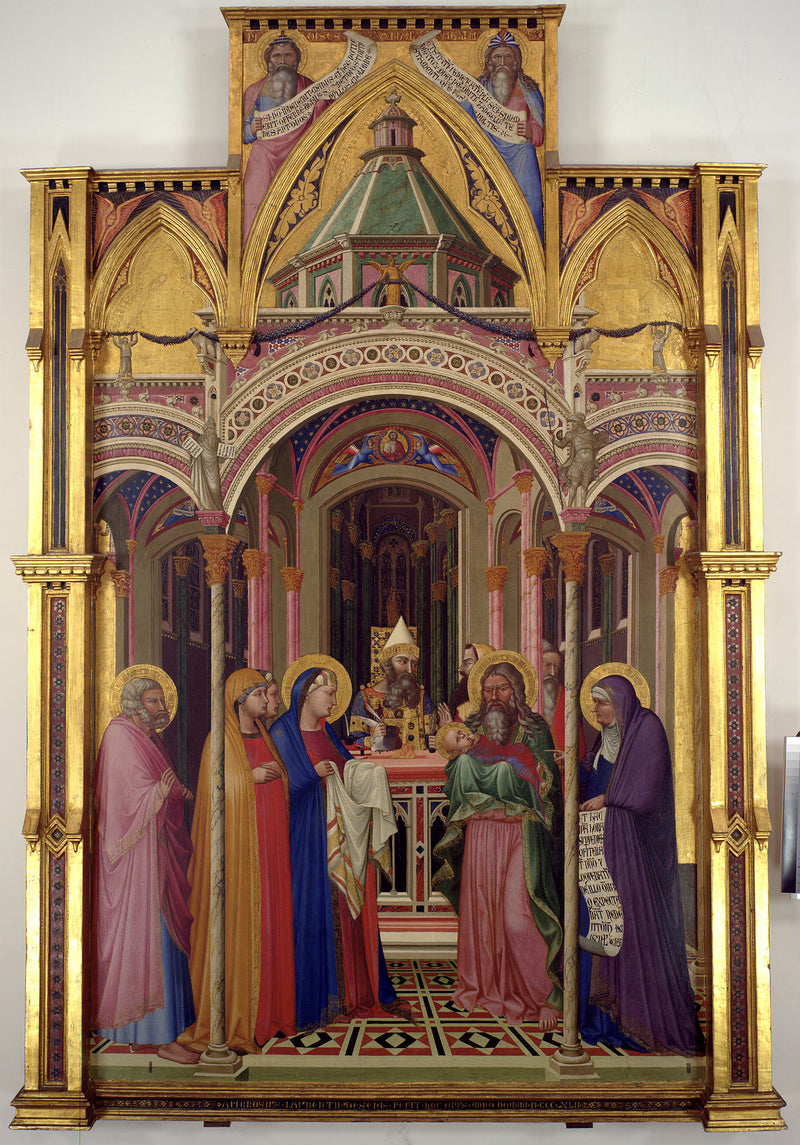 Presentación de Jesús en el Templo - Ambrogio Lorenzetti