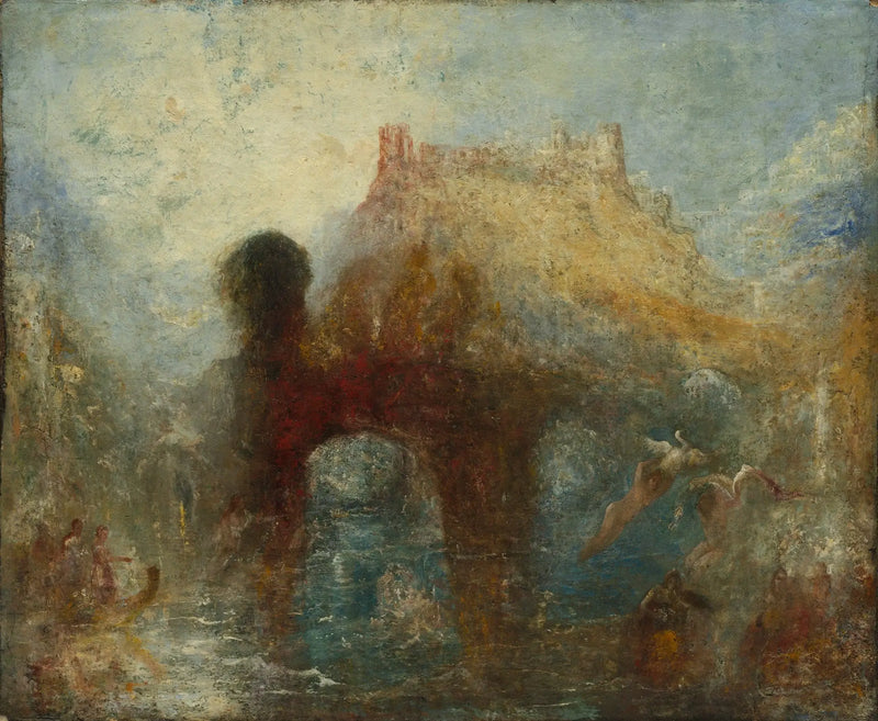 La cueva de la reina Mab - J. M. W. Turner