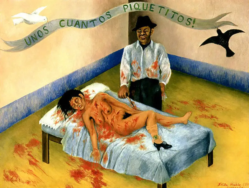Algunas pequeñas picaduras - Frida Kahlo