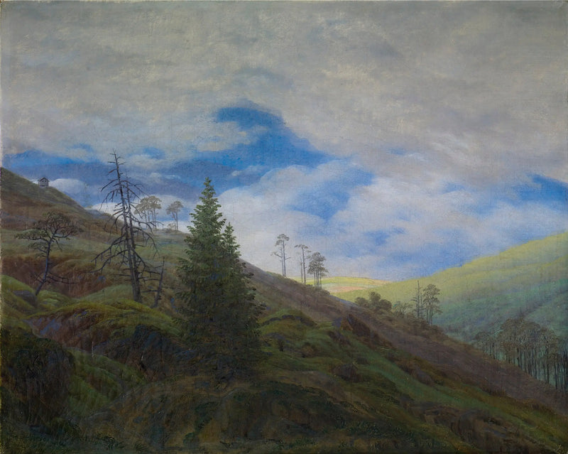 Rayo de sol en el Riesengebirge - Caspar David Friedrich