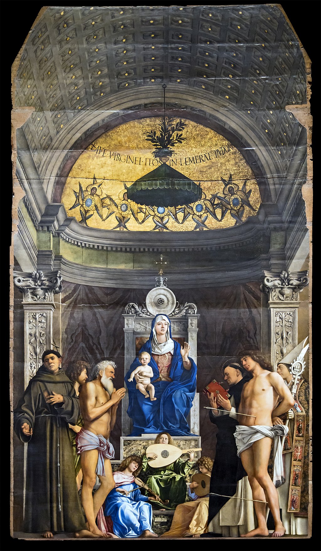 Retable de San Giobbe - Giovanni Bellini - Alpha Reproduction