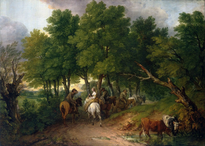 Ruta del mercado - Thomas Gainsborough