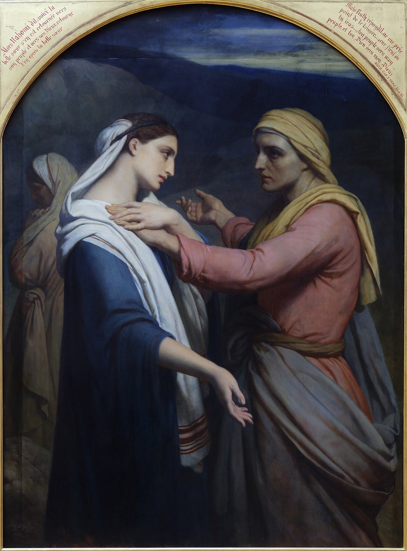 Ruth y Noemí, 1855 - Ary Scheffer