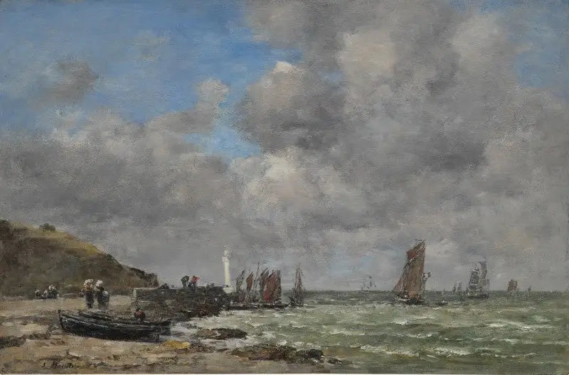 Saint-Brieuc, orillas del Légué - Eugène Boudin
