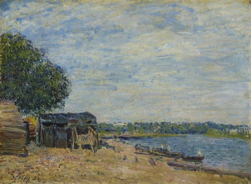 San Mamés. Paisaje - Alfred Sisley
