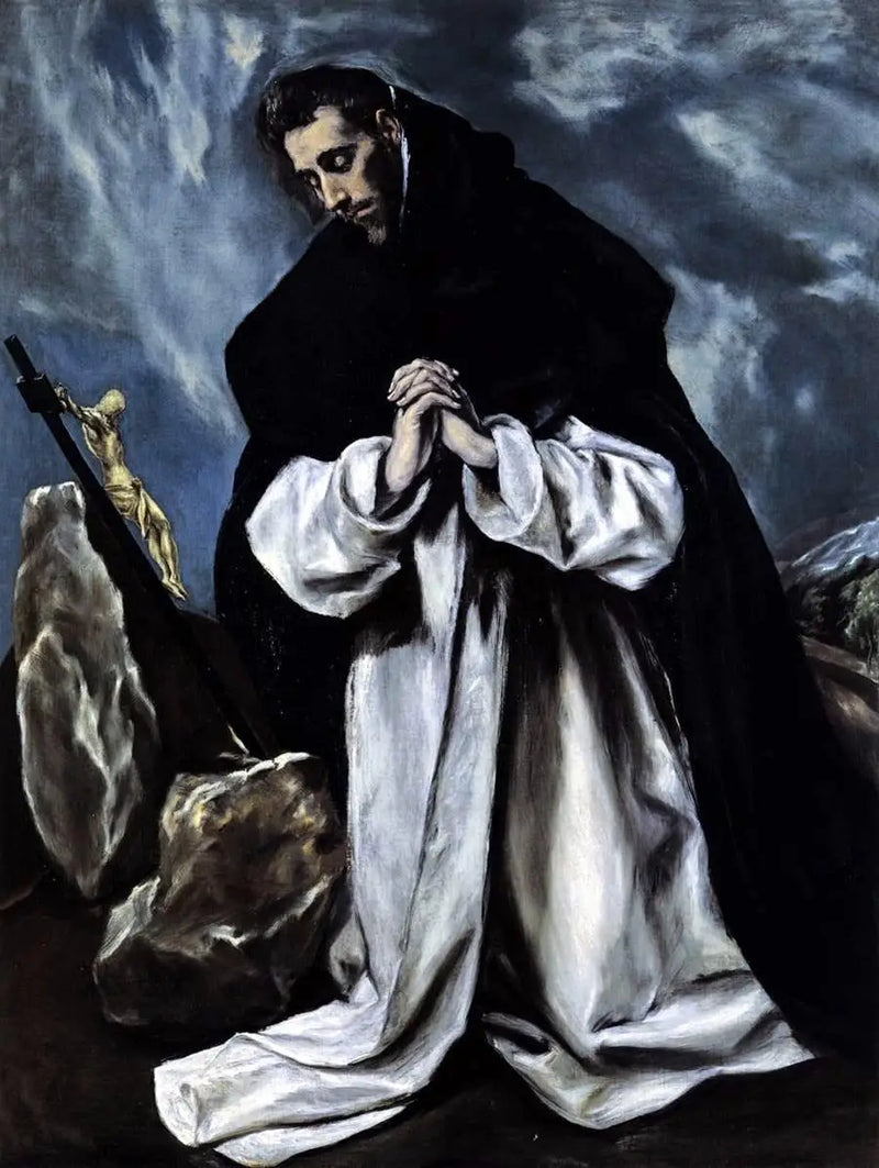 San Domingo en oración - El Greco