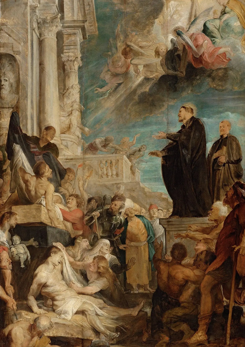San Francisco Javier cura a los enfermos - Peter Paul Rubens