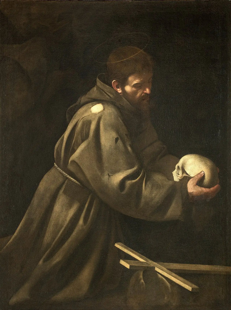 San Francisco en meditación - Caravaggio