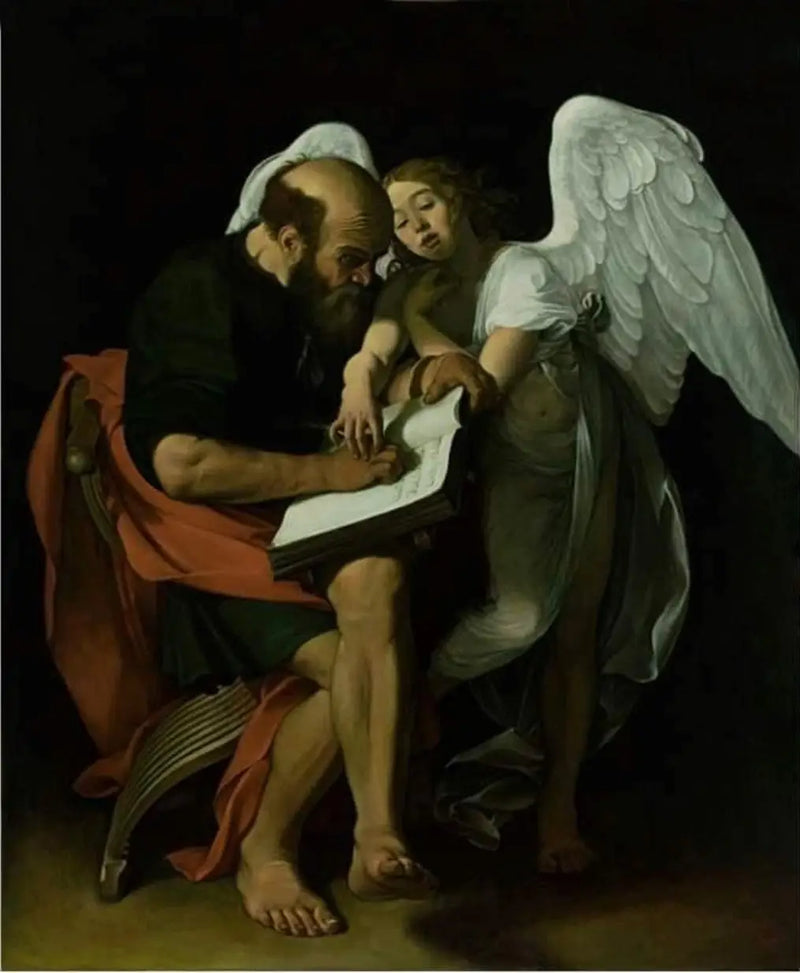 San Mateo y el Ángel - Caravaggio