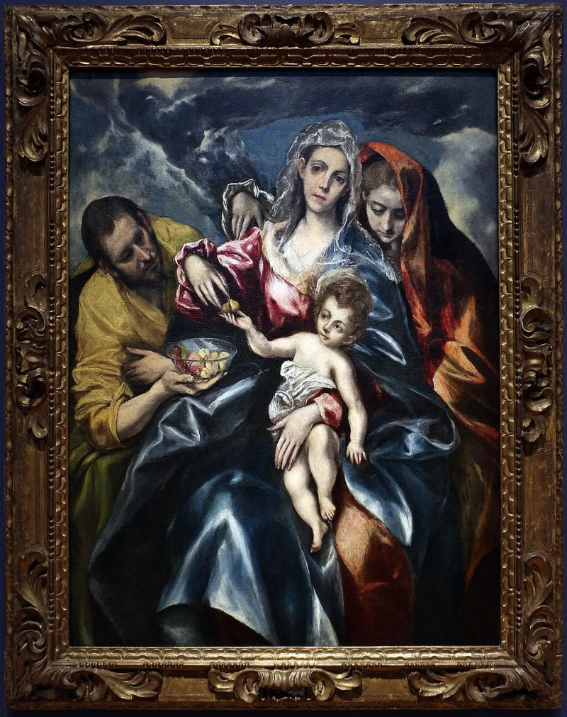Santa Familia con María Magdalena - El Greco