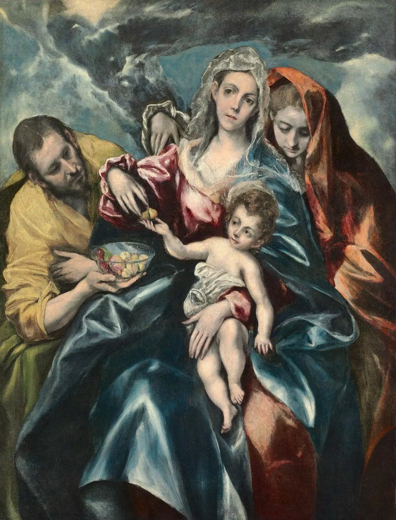 Santa Familia con María Magdalena - El Greco