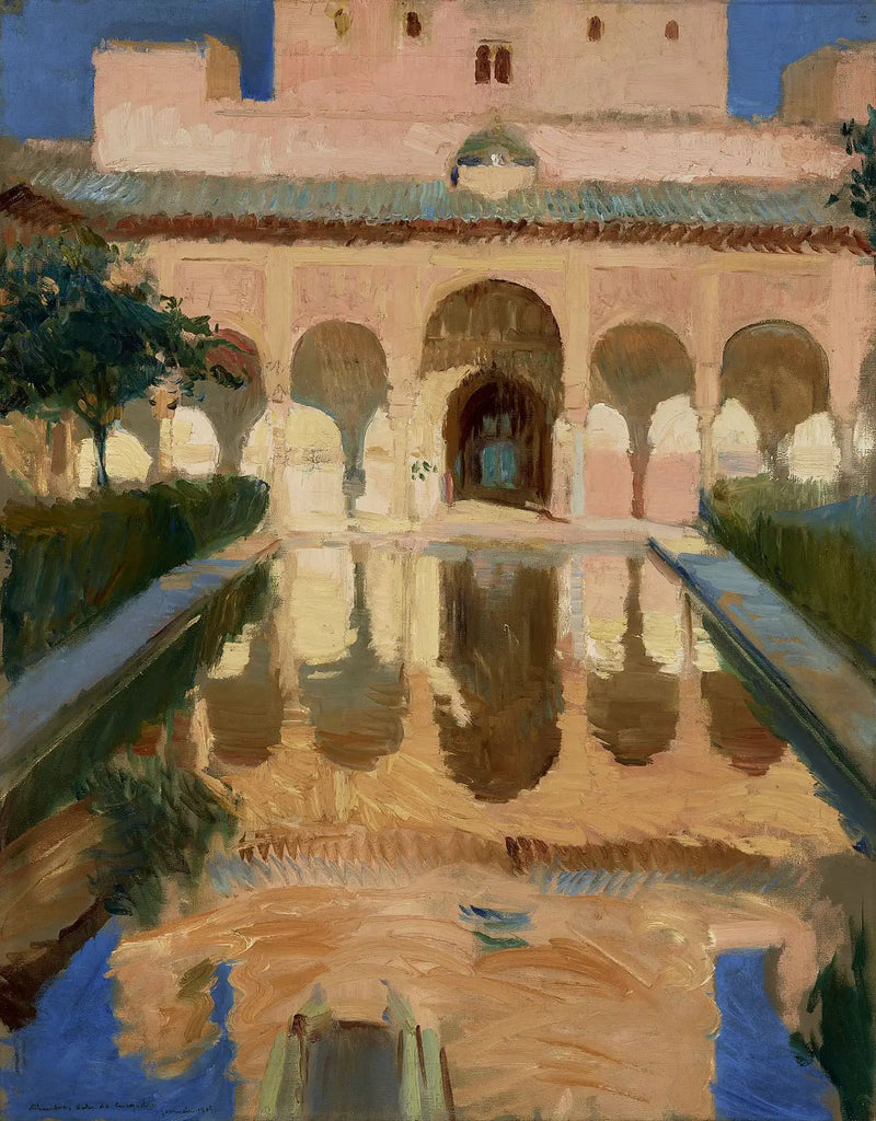 Sala de los Embajadores, Alhambra, Granada - Joaquín Sorolla