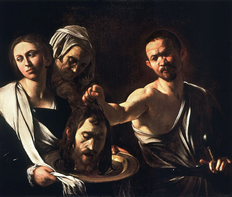 Salomé con la cabeza de san Juan Bautista - Caravaggio