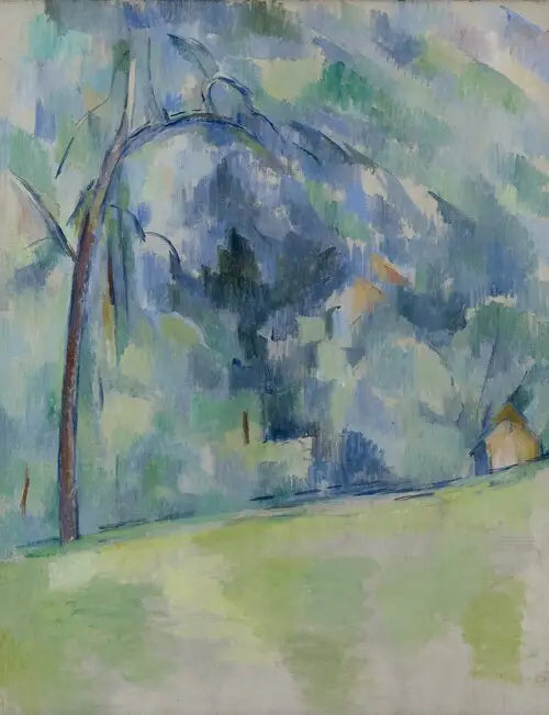 Soto bosque provenzal - Paul Cézanne