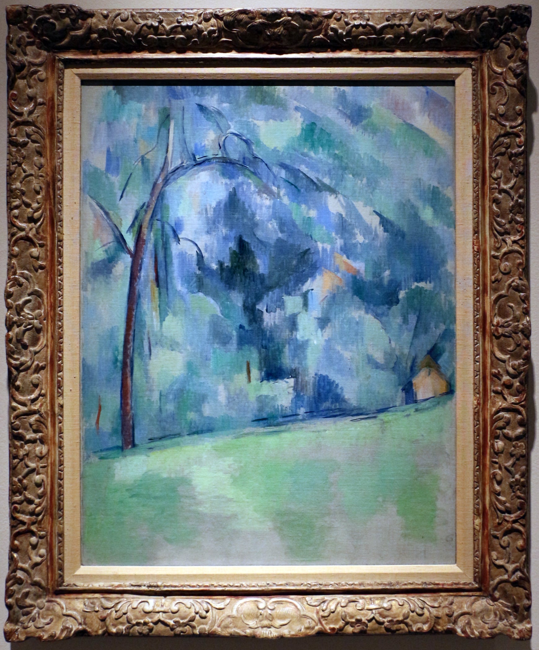 Soto bosque provenzal - Paul Cézanne