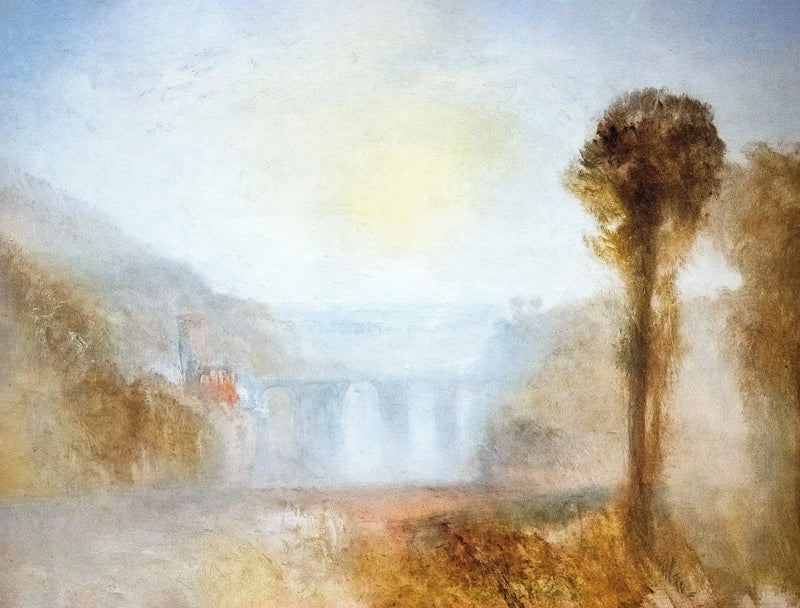 El Ponte Delle Torri, Spoleto - J. M. W. Turner