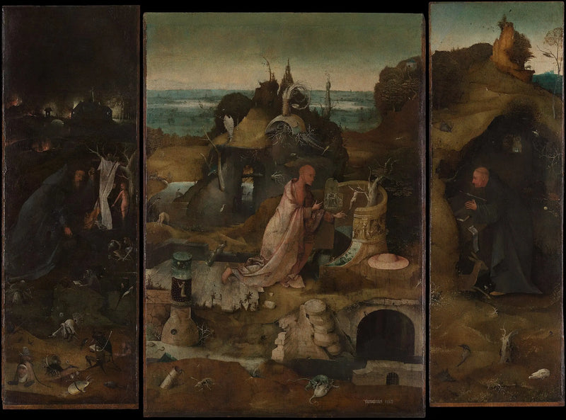 Tríptico de los ermitaños - Hieronymus Bosch