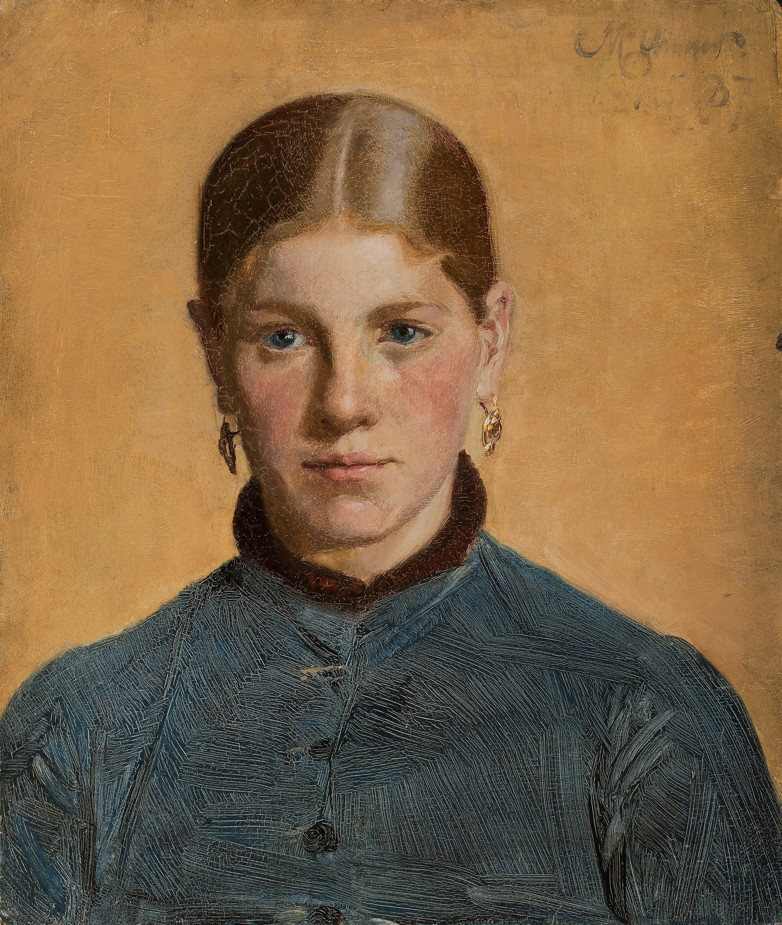 Una joven de Skagen, Maren Sofie Olsen - Michael Peter Ancher