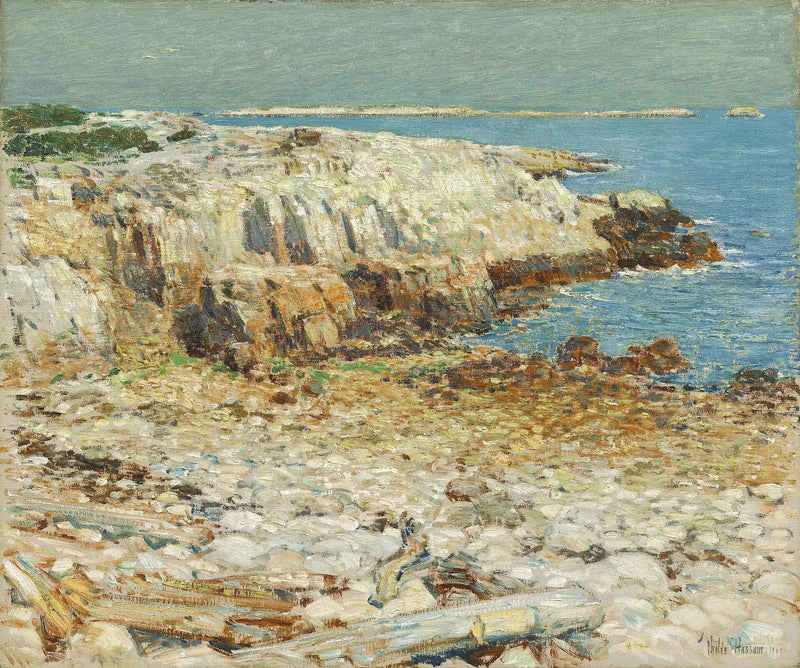 Un promontorio del noreste - Childe Hassam